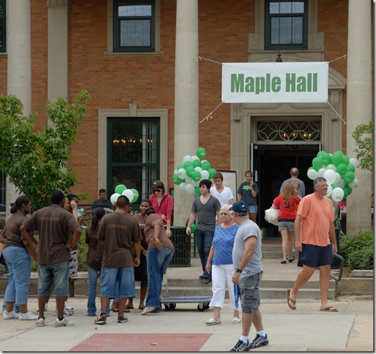 Maple Hall Entrance