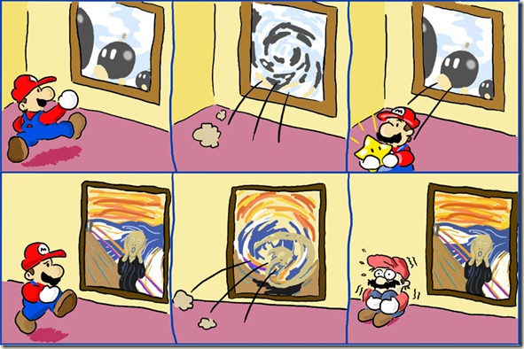 Mario Paintings