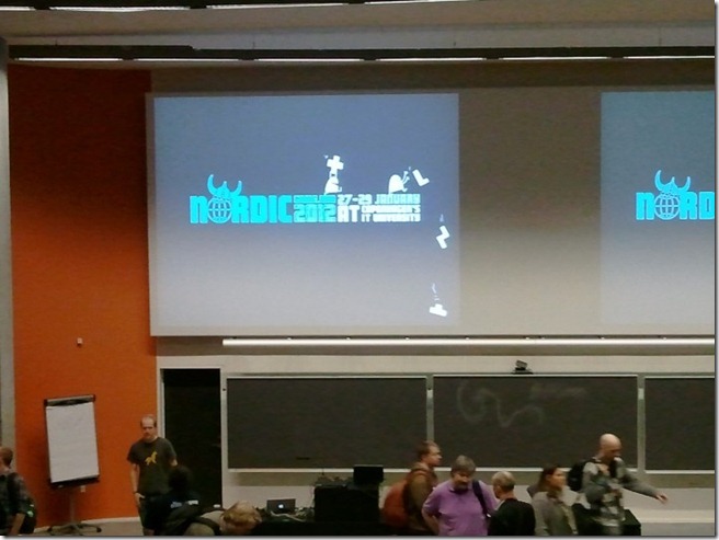 Alright people! The real deal is starting now! Main keynote of the #NGJ12 starts now!